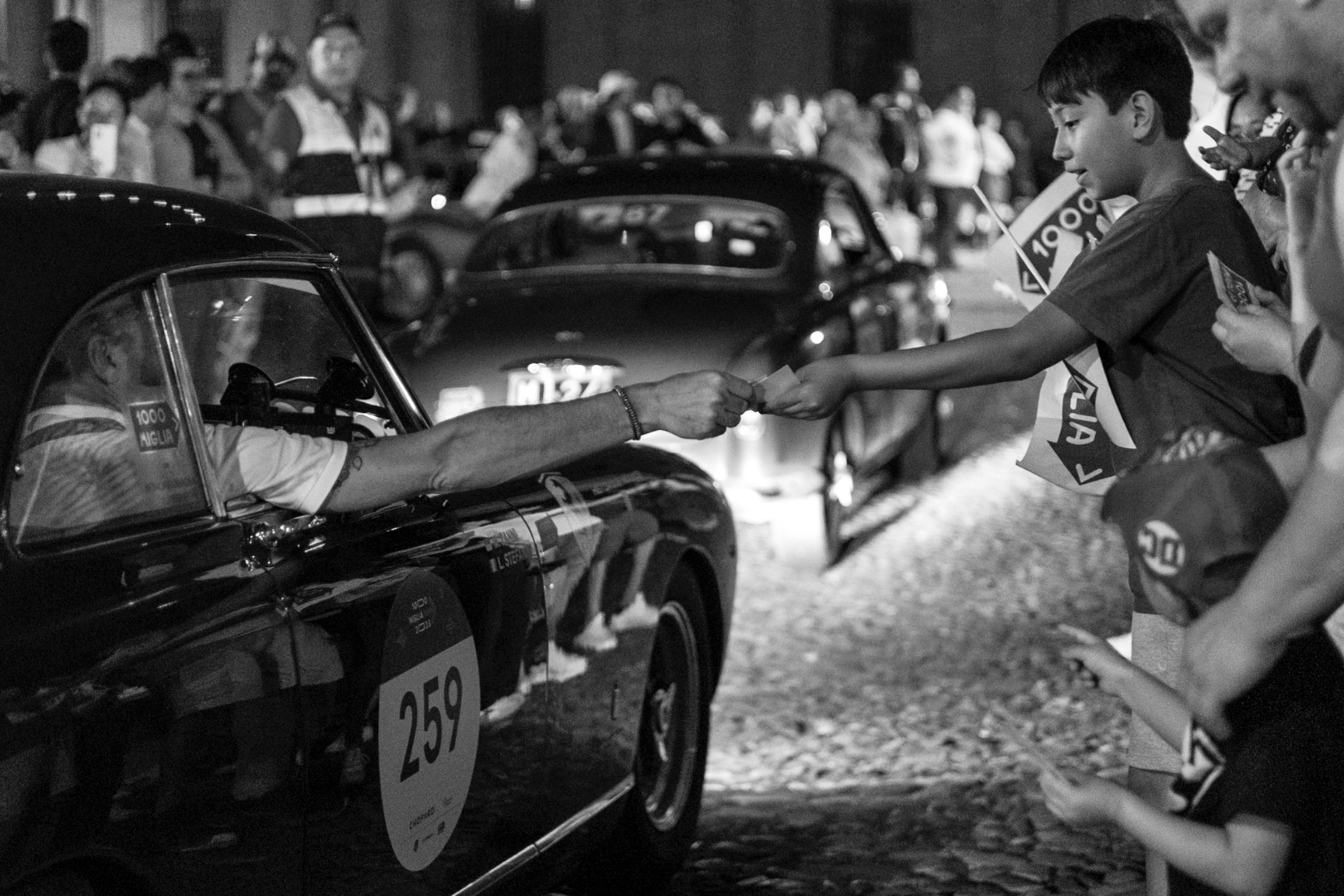 Mille Miglia 2023 historic car photograph, Bruno Boni Award winning image by Simone Slawitz