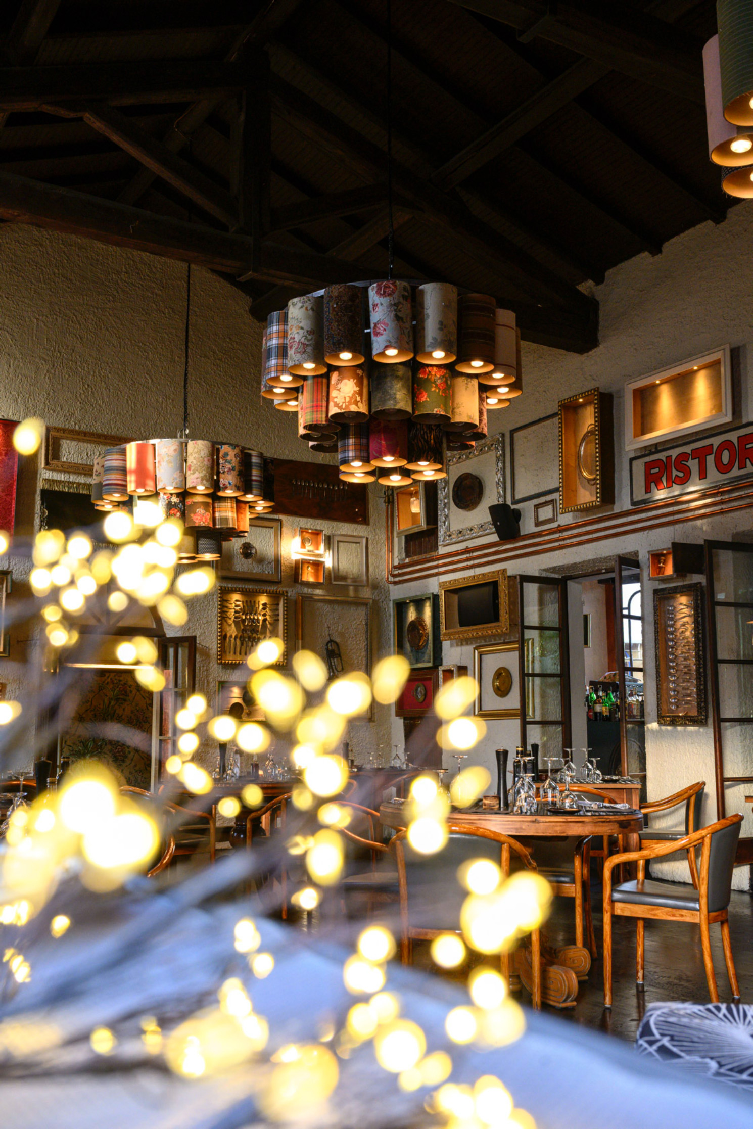 Hospitality interior atmosphere, editorial photograph by Simone Slawitz