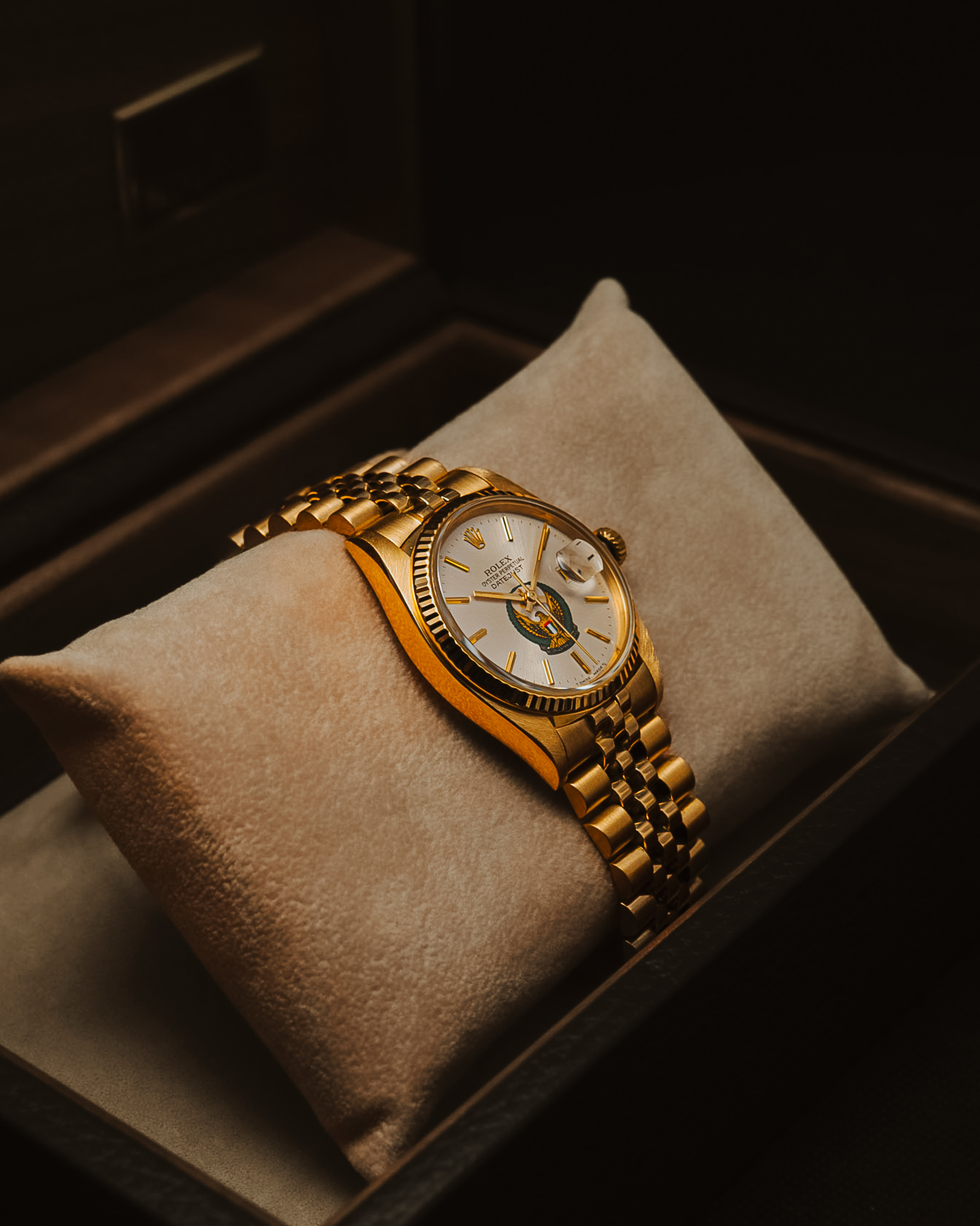 Luxury watch detail, editorial photograph by Simone Slawitz